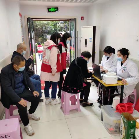 爱心义诊进社区---创业社区65岁以上老年人免费体检