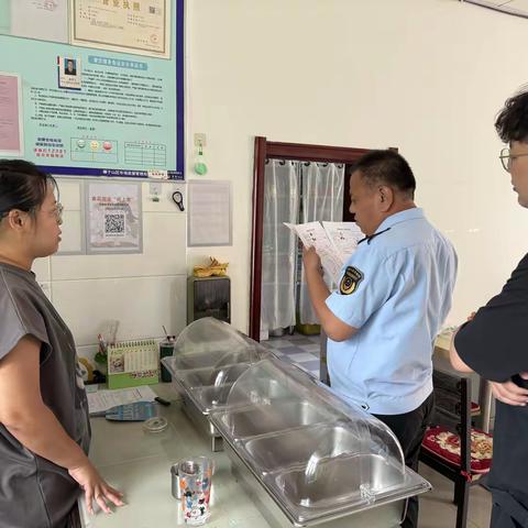 繁荣街道联合区市场监督管理局开展 夏季食品安全专项检查