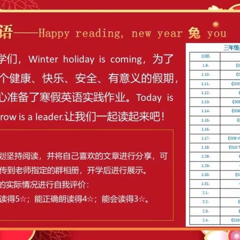 【“三提三争”走在前】“英”你精彩 To（兔）be better——潘南小学英语学科实践作业展示