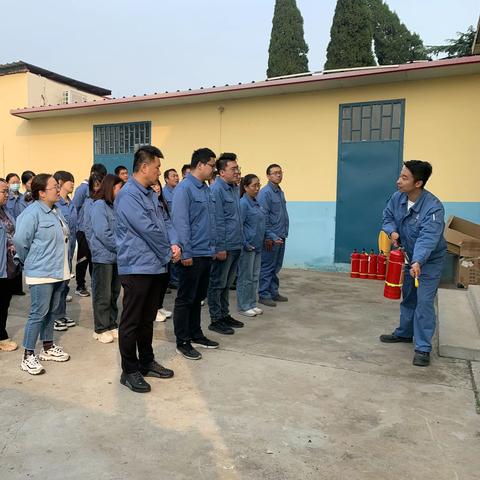 检测分公司组织开展消防演练活动