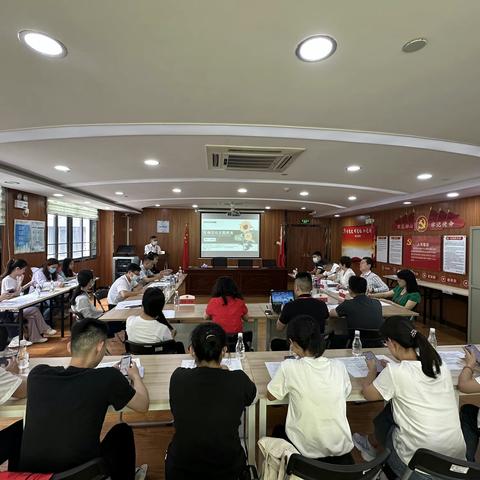 人大沙头街道工委开展“轮值站长”主题活动