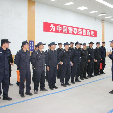 矿区分局圆满完成市公安组织的全警实战练兵“秋季考核”活动