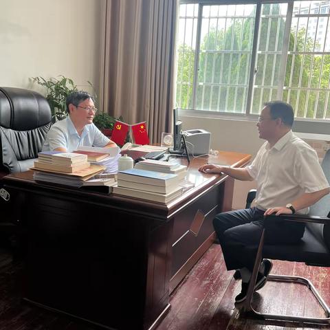 都昌县分公司走访县委宣传部谌部长