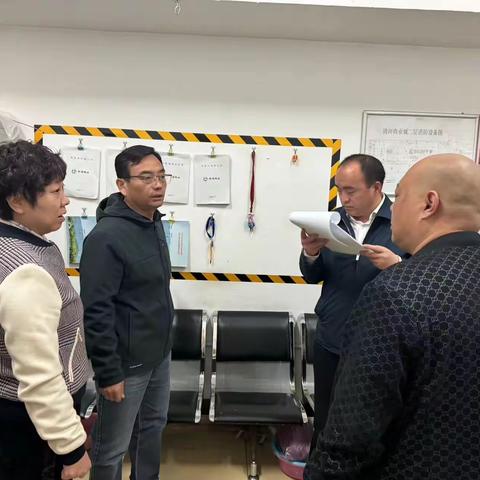 清河街道平安建设办公室开展清明节前安全大检查