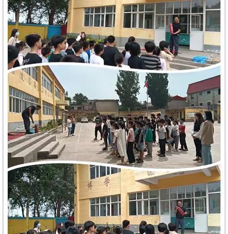 【辛庄堡乡总校韩庄小学】防震、防火、防溺水大练兵