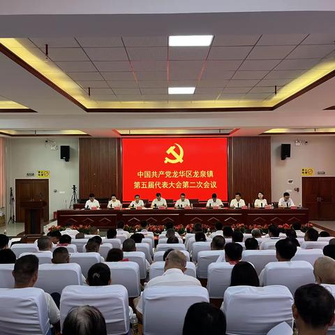 踔厉奋发，勇毅前行——中共龙泉镇第五届代表大会第二次会议胜利召开