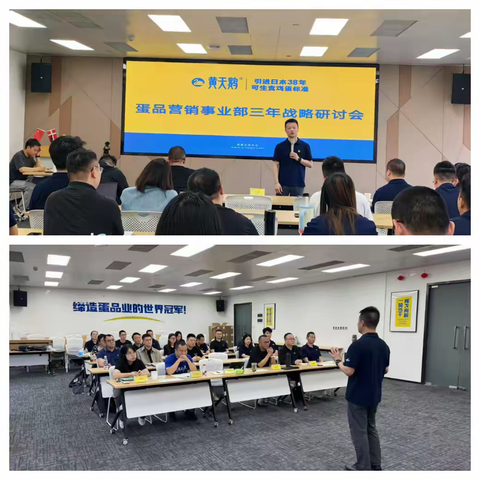 凝心聚力谋发展 战略筑基启新程 ——蛋品营销事业部召开未来三年战略规划研讨会