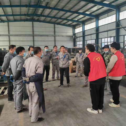 冀南新区应急管理局开展安全宣传进企业活动
