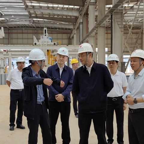 市委常委、组织部部长刘建军来到市政绿色建材科技产业园调研
