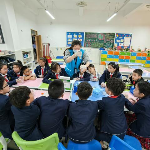 遇见美“食” “育”见未来 | 公明街道食品安全快检室食品安全科普进校园