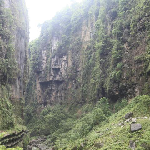 恩施 神州大地上的奇葩 云龙河地缝 七星寨 二