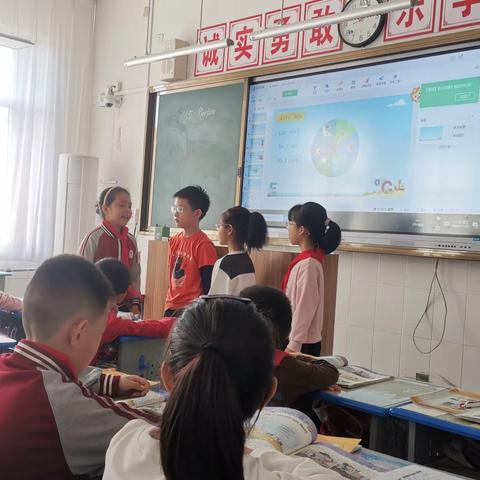 同课同构，研无止境—昌邑市文昌小学英语教研组同课同构活动