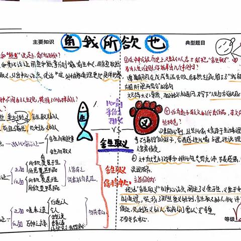 《鱼我所欲也》周周清优秀作品（9.11&9.12）