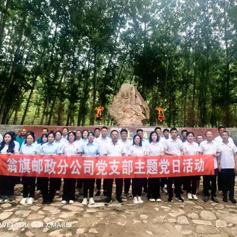 观摩学习强党建  学习借鉴促提升丨翁旗分公司组织开展主题党日活动