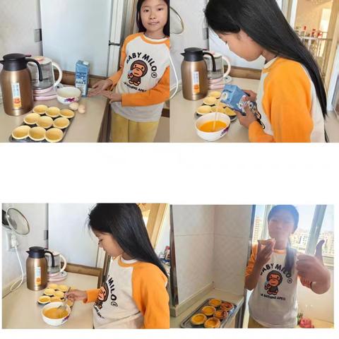 “美食小达人”英语实践作业设计 —栖霞市实验小学四年级十班英语劳动纪实