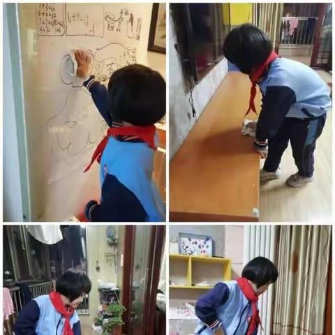 爱劳动  我当家——岱道庵小学二年级二班11月份家务劳动纪实
