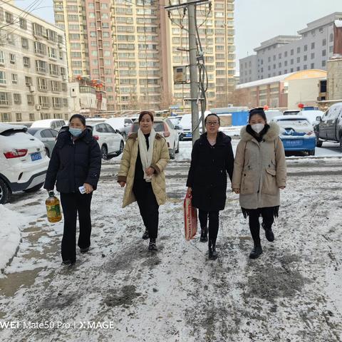 “新春送祝福、冬季送温暖”——阿克苏营销一部党支部节前慰问困难伙伴