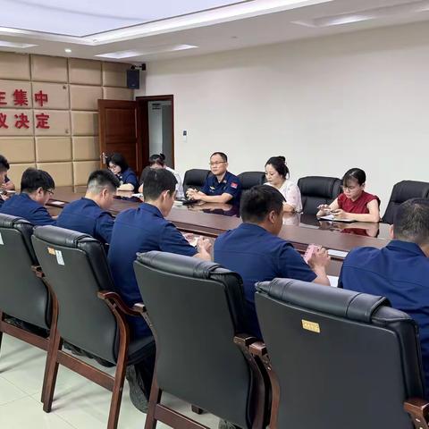 大队组织开展食堂菜品采购及配送服务工作协调会，全力保障指战员饮食健康