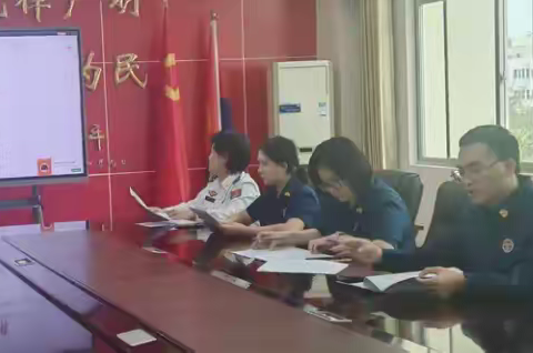 龙华区消防救援大队组织开展财务管理规定与政府采购管理暂行办法集中学习会