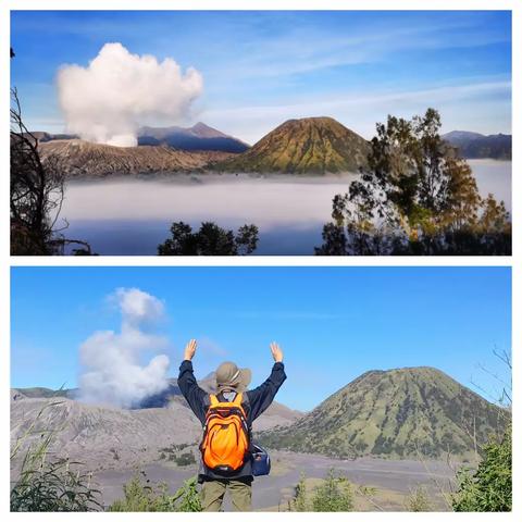 再向火山行