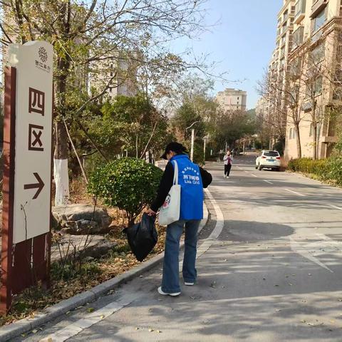 【先锋龙洞】文明实践，志愿同行——西江华府社区开展冬季爱国卫生清理志愿服务活动