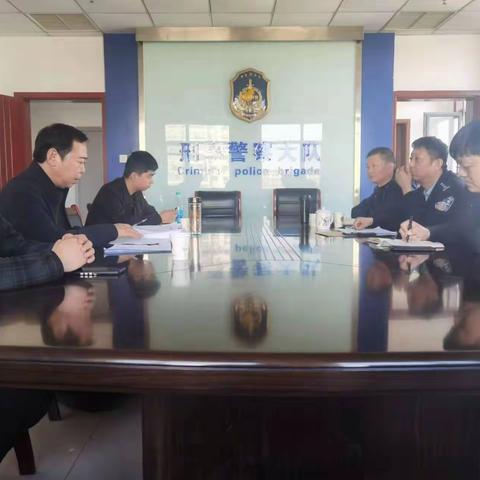 市局刑警支队领导王海平同志一行莅临督导大名县“断卡清仓”、“断流清源”等专项行动