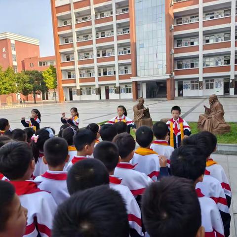 金秋尊师，传承有道——濮阳市油田第十中学二年级“敬圣贤”活动