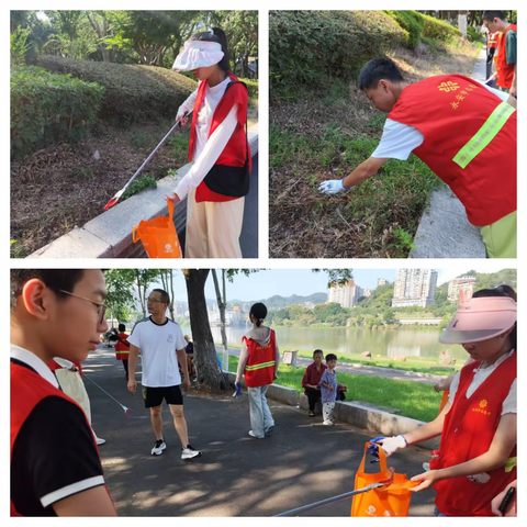 党建引领 | 燕城“环保小卫士”，龟山公园因他们更美丽