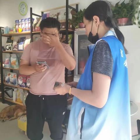 【文明实践在槐荫】南辛庄街道东路社区 扎实推进门前五包“一户一码”录入工作