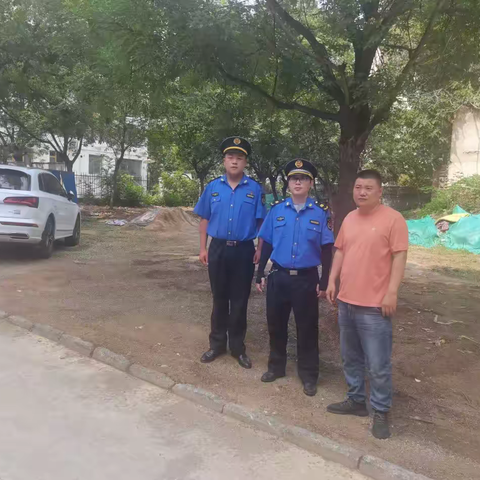 南辛庄街道东路社区开展城管进社区无违建宣传活动