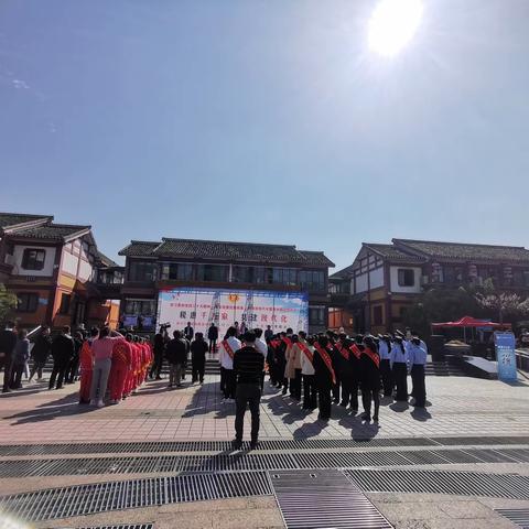 【红花岗区市政环卫处广场所】保障活动顺利开展 提前做好清明假期相关工作
