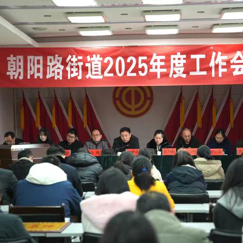 朝阳路街道召开2025年度工作会议