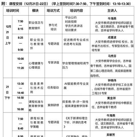 凝聚力量促成长 蓄“师”待发再起航——2024年大安市骨干教师培训