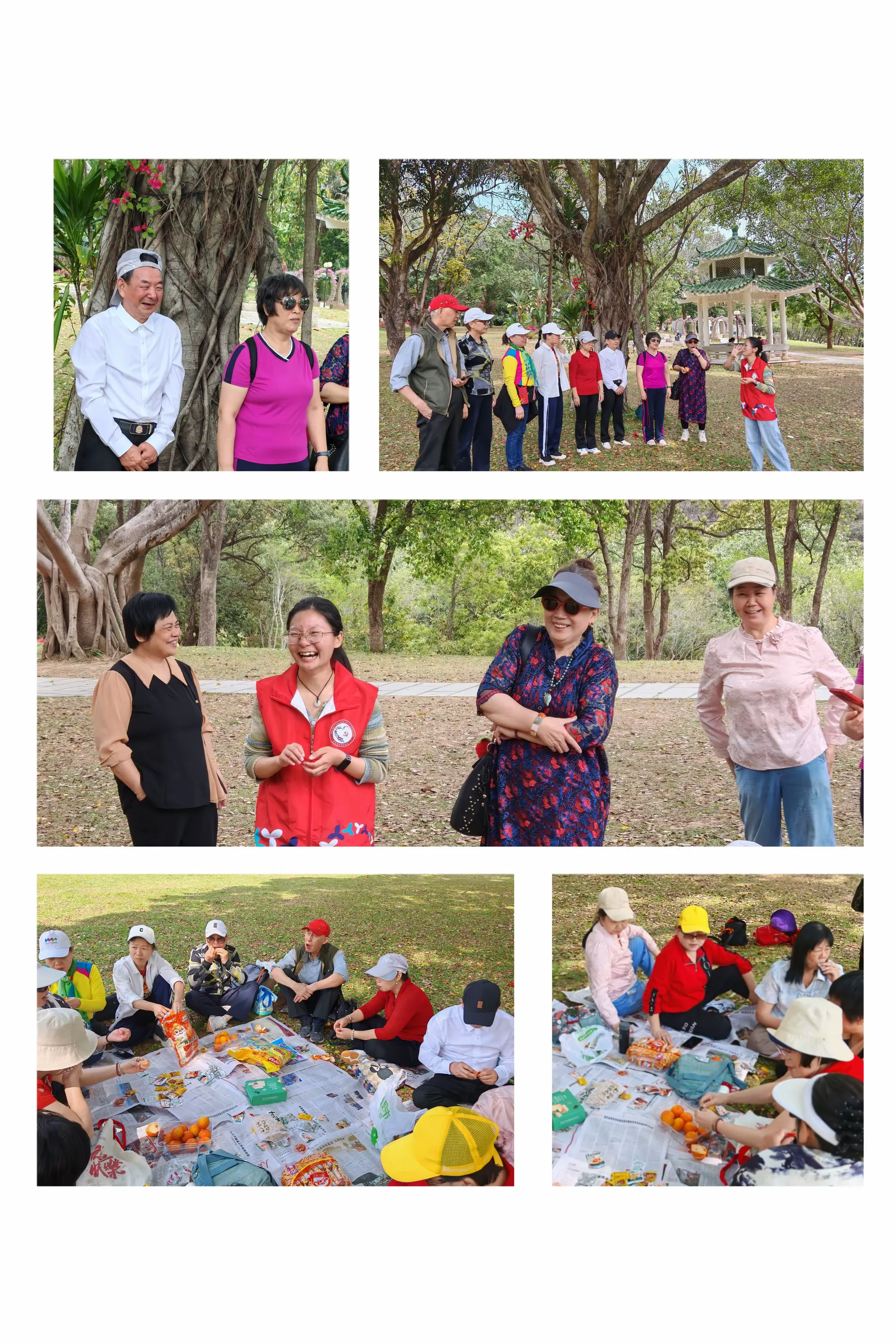 简篇-水径社区15 名“老顽童” 的莲花山奇遇:赏花、歌唱、话家常