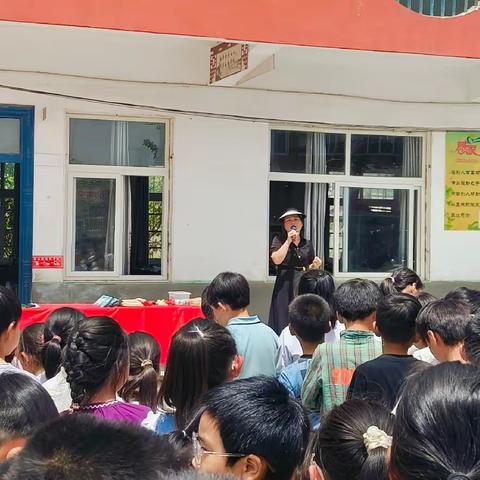 “榜样起航向，少年书华章”——鄢陵县南坞镇第三中心小学2023—2024学年下学期期中考试总结暨表彰大会