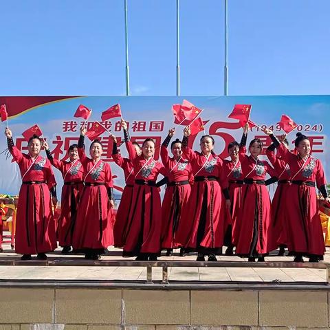 柘港乡：喜迎国庆盛宴  舞动文明新风