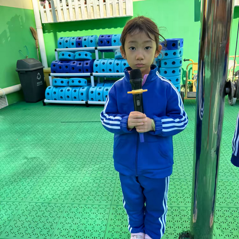 密云区第三幼儿园中二班升旗仪式