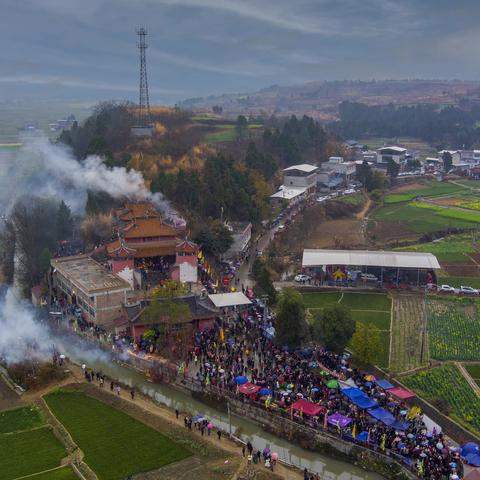 2023三台老马镇二月二龙台头、梓潼七曲大庙二月初三帝君圣诞采风创作作品赏析