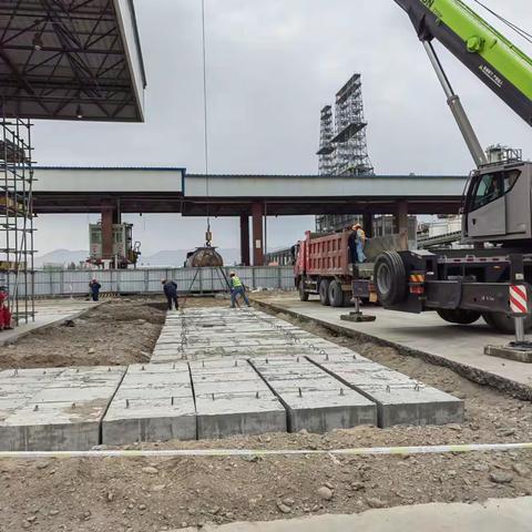 库车分公司圆满完成中石化塔河炼化公司西区汽车装车设施脱瓶颈改造项目