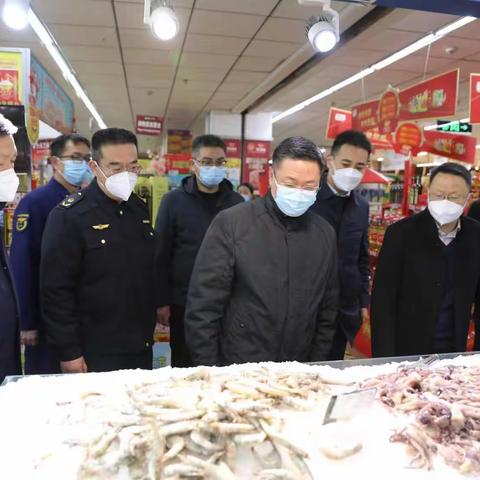 鹤壁市副市长 山城区区委书记胡红军带队调研 春节前食品安全工作