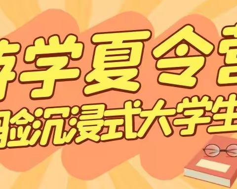 “游学”夏令营|扎营广州工商学院，体验沉浸式大学生活！