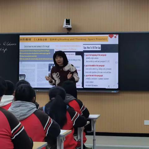 踏春送教情绵绵，兴洲学子谱新篇