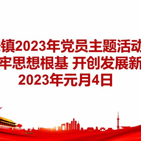 “筑牢思想根基，开创发展新局”——东宋镇扎实开展元月份党员主题活动日系列活动