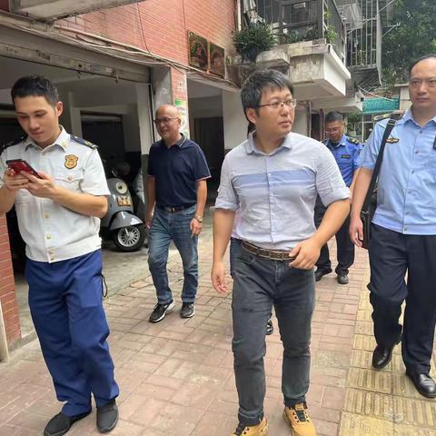 上渡街道会同区消防救援大队等多部门开展消防安全联合执法检查行动