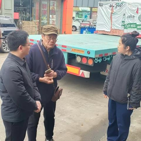 上渡街道主要领导带队开展清明节安全生产、消防安全检查工作