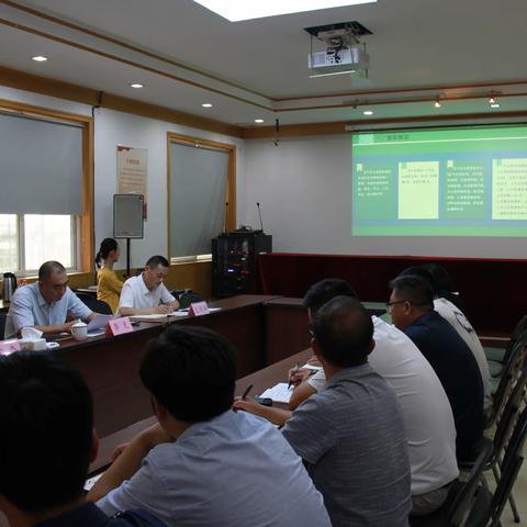 于杰同志调研全区水务工作