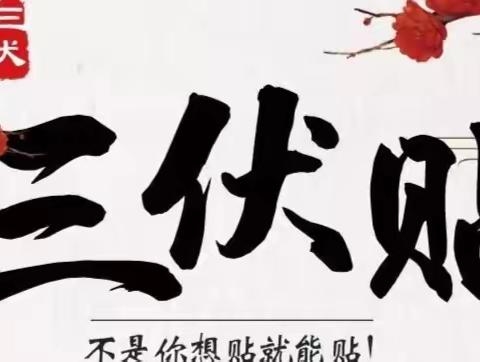冬病夏治在三伏   防病养生正当时—凤冈县中医医院进化分院“三伏贴”开始了！