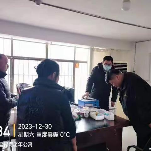 菏泽鲁西新区社会事业局民政办公室开展“元旦”安全生产督导检查