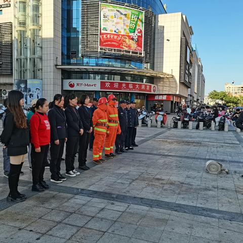 燕南街道龙岭社区开展 消防宣传月主题活动