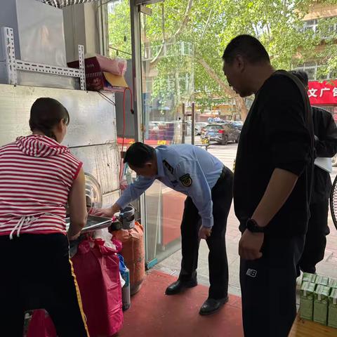 北村街道联合区市场监督管理局持续开展燃气安全大排查